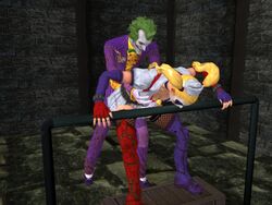 3d batman:_arkham_asylum batman_(series) dc dc_comics female garry's_mod harley_quinn harley_quinn_(arkham) harley_quinn_(arkham_asylum) human joker kingofhentai male straight tagme the_joker