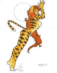 1girls 2009 artchild avengers female_only marvel solo tagme tigra