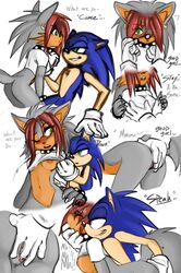 anthro breasts clothes color female fingering fur furry hedgehog interspecies kamicheetah male nude shirt_lift sonic_(series) sonic_the_hedgehog straight tagme