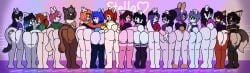 >w< :3 ^w^ accessory ambiguous_gender anthro aris_connolley arm_tuft armwear ass aunt_(lore) aunt_and_nephew_(lore) aunt_and_niece_(lore) backsack balls bangs bat-eared_fox beanie bear bear_ears bent_legs big_butt black_beanie black_clothing black_hair black_hat black_headwear black_legwear black_shirt black_tail_tip black_thigh_highs black_topwear black_vest blep blonde_highlights blue_clothing blue_eyes blue_hair blue_legwear blue_shirt blue_sweater blue_thigh_highs blue_topwear blue_vest bob_cut brother_(lore) brother_and_sister_(lore) brown_body brown_eyes brown_fur brown_hair butt_grab canid canine caspian_connolley character_name cheek_tuft clasped_hands closed_eyes clothing coat collar couldbestella cousins_(lore) curled_hair cute_fangs daughter_(lore) detached_sleeves dipstick_tail domestic_cat dorian_connolley ears_through_headwear eye_contact eyebrow_through_hair eyebrows eyelashes eyewear facial_tuft family fangs father_(lore) father_and_child_(lore) father_and_daughter_(lore) father_and_son_(lore) feet felid feline feline_ears felis female female_(lore) fluffy fluffy_hair fluffy_tail fox fox_ears fox_tail freckles frown fur genitals glasses gradient_background gradient_hair grandchild_(lore) granddaughter_(lore) grandfather_(lore) grandfather_and_grandchild_(lore) grandfather_and_granddaughter_(lore) grandfather_and_grandson_(lore) grandmother_(lore) grandmother_and_grandchild_(lore) grandmother_and_granddaughter_(lore) grandmother_and_grandson_(lore) grandparent_(lore) grandparent_and_grandchild_(lore) grandson_(lore) green_clothing green_eyes green_headband green_shirt green_sweater green_topwear grey_body grey_fur grey_hair grin group gulonine gynomorph hair hair_bun hand_on_butt hand_on_hip hand_on_own_butt hand_on_shoulder hare hat headband headgear headwear hi_res highlights_(coloring) hoodie huge_butt hybrid incest_(lore) inner_ear_fluff intersex jace_o'kaya jacket jasmine_o'kaya juno_o'kaya kyson_connolley lagomorph lana_connolley large_group legwear leporid lineup long_hair long_tail looking_at_another looking_away looking_back looking_down looking_up maeve_maina male male_(lore) mammal marie_o'kaya markings marten medium_hair mother_(lore) mother_and_child_(lore) mother_and_daughter_(lore) mother_and_son_(lore) multicolored_body multicolored_clothing multicolored_coat multicolored_fur multicolored_hair multicolored_sweater multicolored_topwear mustelid musteline nephew_(lore) niece_(lore) njeri_maina nonbinary_(lore) off-shoulder_top open_:3 orange_clothing orange_hair orange_jacket orange_stripes orange_topwear pantherine parent_(lore) parent_and_child_(lore) parent_and_daughter_(lore) parent_and_son_(lore) pattern_clothing pattern_sweater pattern_topwear pink_body pink_clothing pink_collar pink_fur pink_hair pink_highlights pink_hoodie pink_legwear pink_stripes pink_sweater pink_thigh_highs pink_topwear plantigrade polar_bear ponytail purple_clothing purple_headband purple_shirt purple_sweater purple_topwear rabbit_ears raised_heel rectangular_glasses red_body red_clothing red_fox red_fur red_sweater red_topwear round_glasses sherri_o'kaya shirt short_hair short_tail shoulder_tuft shy sibling_(lore) side_cut simple_background sister_(lore) sisters_(lore) skye_o'kaya smile smug snow_(snowb34r) snow_leopard snowshoe_hare son_(lore) spiky_hair spots spotted_body spotted_fur standing stella_o'kaya stepmother_(lore) stepmother_and_stepchild_(lore) stepparent_(lore) stepparent_and_stepchild_(lore) straight_hair striped_clothing striped_sweater striped_topwear stripes sweater tail tail_around_partner tail_markings tammi_o'kaya tan_body tan_fur teeth text thigh_highs tongue tongue_out topwear trans_(lore) trans_man_(lore) trans_woman_(lore) translucent translucent_hair true_fox tuft turtleneck two_tone_clothing two_tone_sweater two_tone_topwear uncle_(lore) uncle_and_nephew_(lore) uncle_and_niece_(lore) ursine ursine_ears vest wavy_hair white_body white_clothing white_coat white_fur white_hair white_shirt white_stripes white_topwear yellow_clothing yellow_coat yellow_topwear zaya_o'kaya