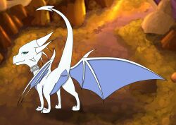 activision dragon drekidreki female feral hi_res mythological_creature mythological_scalie mythology scalie solo spyro_the_dragon the_legend_of_spyro white wind_dragon