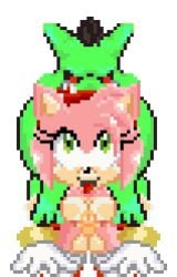 1futa amy_rose anthro balls_bouncing edit futa_penetrated futanari pixel_animation project_x_love_potion_disaster