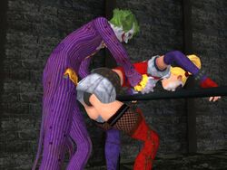 3d batman:_arkham_asylum batman_(series) dc dc_comics female garry's_mod harley_quinn harley_quinn_(arkham) harley_quinn_(arkham_asylum) human joker kingofhentai male straight tagme the_joker