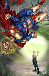 artworkplay breasts dc joe_fouts supergirl tagme torn_clothes