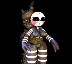 3d c4d cinema4d five_nights_at_freddy's freddy_fazbear's_pizzeria_simulator holding_torso scraptrap scraptrap_(fnaf) security_puppet security_puppet_(fnaf) tagme william_afton william_afton_(fnaf)