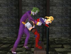 3d batman:_arkham_asylum batman_(series) dc dc_comics female garry's_mod harley_quinn harley_quinn_(arkham) harley_quinn_(arkham_asylum) human joker kingofhentai male straight tagme the_joker