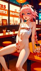 ai_generated astolfo_(fate) balls ballsack batsmithpro cum cumshot erection fate/grand_order fate_(series) femboy femboy_hooters femboy_only hooters inside masturbation orgasm orgasm_face penis sitting thighs