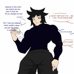 before_anal before_sex big_butt gay iloveal male male/male male_only muscles muscular muscular_male oc original_character propositioning