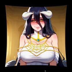 ai_generated albedo_(overlord) anime cum cum_in_ass cum_in_mouth cum_in_pussy cum_inside tagme video