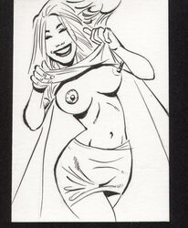 dc keith_dotson monochrome supergirl tagme