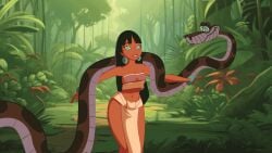 animated chel hypnosis kaa kaa_eyes snake the_jungle_book