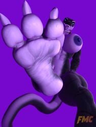 3_toes absurd_res alizea_(blackie94) anthro big_breasts blender_(artwork) blender_eevee breasts claws digital_media_(artwork) feet female foot_fetish foot_focus foxmccloud287 hi_res mammal nipples nude reptile scalie snake soles solo tail toes