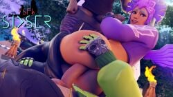 anal anal_penetration anal_sex fade_(fortnite) female fortnite fortnite:_battle_royale masturbation mezmer sixser sunbird threesome unseen_male_face