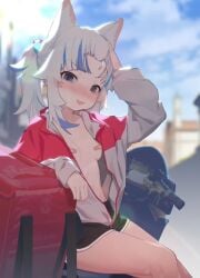 gawr gura from hololive by ahedtra
