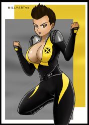 big_boobs big_breasts boobs brianna_hildebrand deadpool deadpool_(film) deadpool_2 goth goth_girl gothic lesbian marvel marvel_comics negasonic_teenage_warhead nsfw tomboy x-men