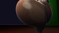 3d animated ass_expansion big big_ass bubble_butt chunky expansion gloria_the_hippopotamus huge_ass illis madagascar_(series) no_sound plumpy round shapely short_playtime somethin_somethin tagme video