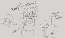 amelie_(jinx_doodle) big_breasts breasts female furry jinx_doodle kili_(kilinah) tagme