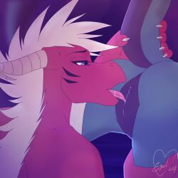 1boy 1boy1girl 1girls 2017 2d 2d_animation animated anthro artist_name avi_(character) axis_(character) blue_body blue_eyes blue_scales cunnilingus dragon duo eipril ejaculation english_text facial_markings female female_orgasm frame_by_frame fur furred_dragon furry grey_body grey_scales hair horns implied_orgasm licking male male_focus multicolored_body multicolored_fur multicolored_scales no_sound oral orgasm pussy pussy_ejaculation red_body red_fur reptile scalie sex short_playtime solo_focus text tongue tongue_out two_tone_body two_tone_fur two_tone_scales vaginal_penetration vaginal_secretions video watermark white_body white_fur white_hair year