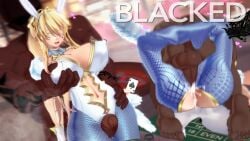 1boy 1girls 3d ace_of_spades arm_tattoo artoria_pendragon artoria_pendragon_(lancer) artoria_pendragon_(swimsuit_ruler) big_ass big_breasts big_penis blacked blackjack_table blonde_hair blue_eyes breast_grab bunny_ears bunnysuit casino casino_card_table cleavage cum cum_inside cum_pool dark-skinned_male dark_skin fate/grand_order fate_(series) fishnets groping groping_breasts groping_from_behind huge_breasts interracial large_ass large_breasts large_penis leg_lock light-skinned_female light_skin mating_press numbersguy penis_between_legs penis_between_thighs queen_of_spades tattoo thick_thighs