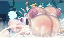 2025 5:3 absurd_res amputee anal anthro balls belly belly_inflation ber00 big_balls big_breasts big_nipples big_penis black_sclera bodily_fluids breasts carrot_(one_piece) cum cum_inside cum_overflow digital_media_(artwork) disability excessive_cum excessive_genital_fluids extreme_penetration female fur futanari genital_fluids genitals group gynomorph hair hi_res huge_balls huge_breasts huge_cock huge_nipples huge_thighs human humanoid hyper hyper_balls hyper_genitalia hyper_inflation hyper_penis inflation intersex intersex/female lagomorph leporid looking_pleasured machine mammal minkmen_(one_piece) missing_arm missing_leg nipple_grab nipples one_piece oral penetration penis quadruple_amputee rabbit red_eyes rimming robot robot_humanoid sex thick_thighs tongue tongue_out trio vaginal_fluids vaginal_penetration vegapunk_lilith vegapunk_york white_body white_fur white_hair
