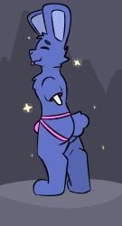 1boy almost_naked almost_nude amputated_arm amputee anthro anthro_male anthro_only ass ass barely_clothed barely_covered blep blue_body blue_fur bone broadside_beach bulge bulge_focus bulge_through_clothing bulge_under_clothes bunny closed_eyes closed_eyes cute delta's_art digital_drawing_(artwork) digital_media_(artwork) digitigrade double_amputee furry furry_male furry_only jockstrap jockstrap_bulge jockstrap_only lagomorph male male_butt male_furry male_only no_arms no_females no_humans no_visible_genitalia pink_clothing pink_jockstrap png questionable rabbit safe safe_for_work sfw shipwrecked_64 simple_background solo solo_anthro solo_furry solo_male sparkles standing standing_up stumbler_o'hare suggestive tail tongue tongue_out