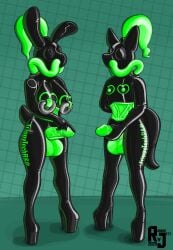 absurd_res animal_humanoid blind bondage bondage bound breasts clothing corset disability drone erection female femboy footwear gag gagged gas_mask hi_res high_heels hood humanoid lagomorph lagomorph_humanoid latex leporid leporid_humanoid lingerie male mammal mammal_humanoid mask nipple_fetish nipple_piercing nipple_play nipples piercing rabbit rabbit_ears rabbit_humanoid rubberjett shoes topwear