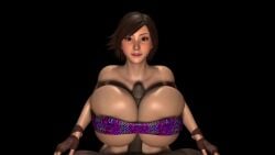 bimbo boobjob bouncing_breasts bra breast_squeeze breasts breasts_bigger_than_head kazama_asuka oiled round_breasts tagme tekken tekken_7 tekken_8 titjob video virt-a-mate virtamate
