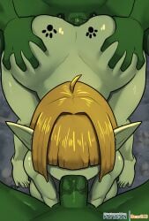 anal ass bear213 big_ass big_butt blonde_hair breasts butt butt_grab cave cock doggy_style fellatio female first_person_view from_behind_position goblin goblin_female green-skinned_female green-skinned_male green_body green_skin group group_sex hair hair_over_eyes hand_on_butt hi_res male male/female oral orc orc_male penile penis sex short_hair shortstack spitroast tattoo thighs threesome