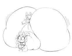 2020 3_fingers anthro ass between_buttocks big_butt biped black_and_white bottom_heavy breasts catrobis cheek_tuft choker clothed clothing countershade_face countershade_fur countershading digital_drawing_(artwork) digital_media_(artwork) dipstick_ears duo ear_markings extreme_size_difference eyebrows eyelashes facial_tuft felid female female_anthro female_on_bottom fingers front_view fur fur_tuft handpaw hi_res huge_butt huge_thighs hyper hyper_butt hyper_thighs jewelry larger_anthro larger_female long_neck looking_aside maddeku male male_anthro male_on_top mammal monochrome morbidly_obese morbidly_obese_anthro morbidly_obese_female multicolored_ears necklace obese obese_anthro obese_female oblivious on_bottom on_top overweight overweight_anthro overweight_female panties partially_clothed partially_clothed_anthro partially_clothed_female paws rattiesteps simple_background size_difference sketch skindentation smaller_anthro smaller_male thick_thighs three-quarter_view tuft underwear white_background x-38_(maddeku)