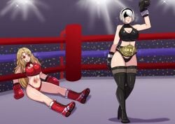 2024 2girls android android_girl arena ass ass_bigger_than_body ass_bigger_than_breasts ass_bigger_than_head ass_bigger_than_torso ass_focus ass_visible_through_thighs badassannabooth belly belly_button big_ass big_ass_(female) big_ass_cheeks big_booty big_butt big_butt_(female) big_butt_cheeks black_boxing_gloves black_hairband black_heels blindfold blindfolded blindfolded_female blonde_female blonde_hair blonde_hair_female blood_in_mouth blood_on_face boobs_bigger_than_head boxing boxing_gloves boxing_gloves_only boxing_match boxing_ring boxing_shoes breasts breasts_bigger_than_head bruise bruise_on_face bruised bruised_eye bruised_face bruised_stomach bruises butt_bigger_than_body butt_bigger_than_breasts butt_bigger_than_head butt_bigger_than_torso camera camera_flash celebration championship_belt cleavage clothed clothed_female clothes clothing commission crossover crowd crowd_watching curvaceous curvaceous_ass curvaceous_body curvaceous_female curvaceous_figure curvaceous_hips curvaceous_thighs curvy curvy_ass curvy_body curvy_female curvy_females curvy_figure curvy_hips curvy_thighs defeated digital_art digital_drawing digital_drawing_(artwork) digital_media digital_media_(artwork) digital_painting_(artwork) erect_nipples erection female granblue_fantasy gritted_teeth gritting_teeth heel_boots heeled_boots heels heels_only hourglass_figure hourglass_figured_female instant_loss jeffdraws29 long_hair long_hair_female mouth_guard mouthguard navel nier nier:_automata nier_(series) one_arm_raised one_arm_up one_eye_closed one_sided open_window red_boots red_boxing_gloves rope ropes round_ass round_boobies round_boobs round_booty round_breasts round_tits round_titties shiny shiny_ass shiny_belly shiny_boobies shiny_boobs shiny_boots shiny_booty shiny_breasts shiny_butt shiny_clothes shiny_hair shiny_skin shiny_thighhighs shiny_thighs sitting sitting_down spotlight spotlights tagme thick_lips thigh_gap thigh_highs thighhighs thighs thong thong_bikini thong_only thong_underwear tits_bigger_than_head tits_out titties video_games white_hair white_hair_female yorha_2b zeta_(granblue_fantasy)