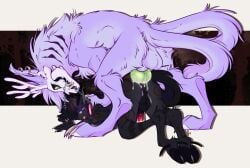 absurd_res animal_genitalia animal_penis anthro asphyxiation balls belovedraven bite blood bodily_fluids bone bovid canid canine canine_genitalia canine_penis canis caprine collar cryptid cum cum_in_ass cum_inside cum_on_penis domestic_cat duo felid feline felis feral forced genital_fluids genital_piercing genitals goat hi_res hooves hybrid knot knotted_penis leash male male/male mammal monster penis penis_piercing piercing rape sex skull skull_head strangling teratophilia zoophilia