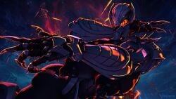 1girls 3d big_breasts gigantic_breasts huge_breasts marvel marvel_comics marvel_rivals pose rayhuma robot robot_girl rule_63 ultron ultron_(marvel_rivals)