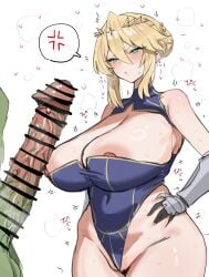 artoria pendragon from fate (series) by horn/wood