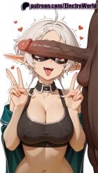 1girls 2025 ai_generated artist_name balls big_breasts big_chest breasts bust busty chest cleavage cock covered_nipples dick double_v electroworld eyepatch female heart heart-shaped_pupils hi_res high_quality high_resolution highres large_breasts mushoku_tensei mushoku_tensei:_isekai_ittara_honki_dasu navel one_eye_covered patreon patreon_username penis penis_awe penis_on_face stable_diffusion straight sylphiette_(mushoku_tensei) testicles tongue tongue_out transparent_background trembling twitching_penis uncensored v w watermark