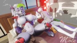 2girls2boys 3d 3d_(artwork) 3d_animation 3d_background 3d_model animatronic animatronic_female animatronic_girl animatronics anthro anthro_feet anthro_female anthro_focus anthro_on_anthro anthro_on_female anthro_on_human anthro_on_male anthro_on_top anthro_penetrated anthro_penetrating anthro_penetrating_anthro anthro_with_human areola areolae armwear avian avian_feet avian_humanoid balls ballsack bare_breasts bare_chest bare_thighs bare_tits barefoot beak bed belly belly_button bent_knees bent_legs billy_(vfoxtail) bird bird_feet black_nose boobs_bouncing boobs_out bottomless bouncing_breasts bouncing_tits bow_in_hair bow_ribbon breasts canid canid_on_humanoid canine canine_ears captainflapcats cheek_tuft chest chicken collar cowgirl cowgirl_position ear_piercing ear_ring earring earrings ears_up erect_penis erection eyebrows eyelashes eyeliner eyes eyeshadow face_paint face_tattoo female female_anthro female_focus female_moaning female_on_anthro female_on_human female_on_top female_penetrated five_nights_at_freddy's five_nights_at_freddy's:_security_breach foursome front_view fur furry furry_female furry_tail geministarsign genital_tattoo glamrock_chica_(fnaf) glamrock_chica_(mayosplash) green_earrings green_hair group group_sex hands_on_hips indoor indoor_nudity indoor_sex indoors indoors_sex inside jiggle jiggle_physics jiggling jiggling_breasts jiggling_tits knees_bent large_breasts large_tits laying laying_down laying_on_back laying_on_bed legs legs_apart legs_bent legs_open legs_spread legwear legwear_only light-skinned_male lips lipstick long_hair longer_than_30_seconds looking_at_another looking_at_partner looking_down looking_pleasured machine male male/male/female/female male_on_bottom male_penetrating male_penetrating_anthro male_penetrating_female manwiththemole mayosplash mayosplash_(modeler) misuzugon moan moaning moaning_in_pleasure moans msplashdoggy multicolored_body multicolored_ears multicolored_fur multicolored_hair multicolored_skin nipple_piercing nipples no_bra no_panties no_underwear ocean on_back on_bed on_bottom on_top open_mouth partially_clothed partially_clothed_animatronic partially_clothed_anthro partially_clothed_female penetration penile penile_penetration penis penis_in_pussy pierced_nipples piercing piercings pillow pink_areola pink_bow pink_eyeshadow pink_nipples pleasure pleasure_face pleasured_face pleasured_female purple_arms purple_armwear purple_body purple_chest purple_ears purple_eyelids purple_eyes purple_eyeshadow purple_fur purple_hair purple_legs purple_lipstick purple_skin pussy red_eyes relsei_(ralsei746) reverse_cowgirl_position riding riding_cock riding_penis robot robot_anthro robot_girl robot_joints robot_on_human robotic roxanne_wolf_(fnaf) roxanne_wolf_(mayosplash) shadow shorter_than_one_minute sideboob snout sound sound_effect sound_effects spiked_collar spiked_legband spread_legs spreading_legs straight straight_sex sykonejo tagme tail tattoo teeth teeth_showing teeth_visible thighs thighs_apart tits_bouncing tits_out topless tuft tufted_fur vagina vaginal_penetration vaginal_sex vfoxtail video visible_areolae visible_nipples visible_pussy visible_teeth voice_acted white_body white_fur white_hair white_skin window wolf wolf_ears wolf_girl wolf_tail womb_tattoo yellow_beak yellow_eyes