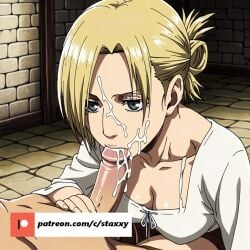 ai_generated annie annie_leonhardt attack attack_on_titan attack_titan blonde_eyebrows blonde_female blonde_hair blonde_hair_female blonde_pubic_hair brown_eyes brown_eyes_female curvaceous curvaceous_ass curvaceous_body curvaceous_female curvaceous_figure curvaceous_hips curvaceous_teen curvaceous_thighs curvy curvy_ass curvy_body curvy_female curvy_figure curvy_hips curvy_thighs leonhard leonhart light-skinned light-skinned_female light_skin on shingeki_no_kyojin titan white_body