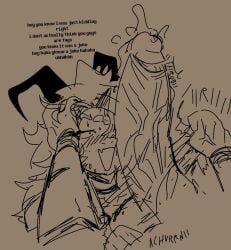 absolute asriel from absolute deltarune by katztonight