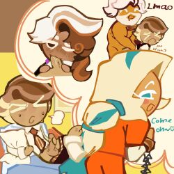 almond cookie from cookie run by popipoing