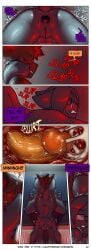 absurd_res agatha_(james_howard) age_difference alphonse_(james_howard) anal anthro bodily_fluids comic cougar cum cum_in_ass cum_inside dialogue domestic_cat duo english_text eyewear felid feline felis female gaping genital_fluids glasses hi_res internal james_howard male male/female mammal orgasm patreon sweat text