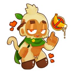 banana bloons_tower_defense druid druid_monkey_(bloons) female_only monkey monkey_girl official_style primate rule_63 the_other_hand wet_pussy