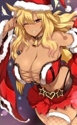 fate/extra_ccc fate/grand_order fate_(series) suzuka_gozen_(fate) suzuka_gozen_(santa)_(fate) tagme tsukasawa_takamatsu