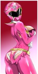 ahim_de_famille alluring ass breasts emma_goodall gokai_pink highres kaizoku_sentai_gokaiger legs panties_visible_through_clothing pink_ranger power_rangers power_rangers_megaforce power_rangers_super_megaforce queen_vegeta_69 saban_entertainment super_sentai wardrobe_malfunction