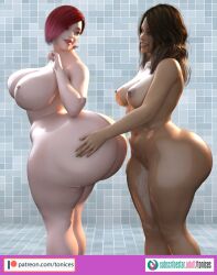 2girls 3d big_ass big_breasts big_butt bimbo breasts busty carmem_(tonices) carmem_monique_rodriguez cleavage curvaceous curvy curvy_figure digital_media_(artwork) eyebrows eyelashes eyes female female_focus female_only fit fit_female gigantic_breasts goth goth_girl hair hips hourglass_figure huge_ass huge_breasts human large_ass large_breasts legs light-skinned_female light_skin lips mature_female original original_character original_characters pawg scarlett_(tonices) scarlett_st._pierre thick thick_legs thick_thighs thighs tonices top_heavy upper_body voluptuous waist wide_hips