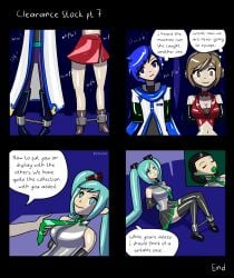 ankle_cuffs ball_gag comic comic_page end_page english_text gag hatsune_miku_(cosplay) latex latex_encasement page_7 parangsakti pswkua tagme text