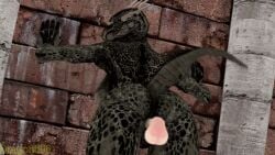 1girls 60fps against_wall anal anal_sex animated anthro argonian big_ass big_breasts disembodied_penis dragon696 enjoying female hand_against_wall lizard mp4 no_sound practice scales scalie sex skyrim slap tagme the_elder_scrolls video