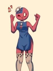 1girls clothing cocomooooochi countryhumans countryhumans_girl taiwan_(countryhumans)