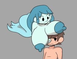 big_ass big_breasts breasts bubble_butt dezmine21 female ghost huge_ass mob_face spooky's_house_of_jump_scares spooky_(shojs)