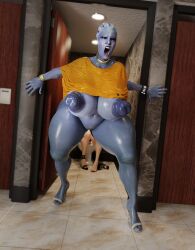 asari from mass effect by renö