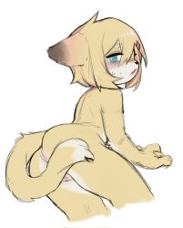 crayon_(artist) female fur furry furry_breasts furry_ears furry_only furry_tail hairclips_(crayon) tagme