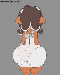 agent_8_(side_order) agent_8_(splatoon) ass female huge_ass humanoid motion_lines nintendo octoling pandaboytoy splatoon splatoon_3 splatoon_3:_side_order thick_thighs video_games wide_hips